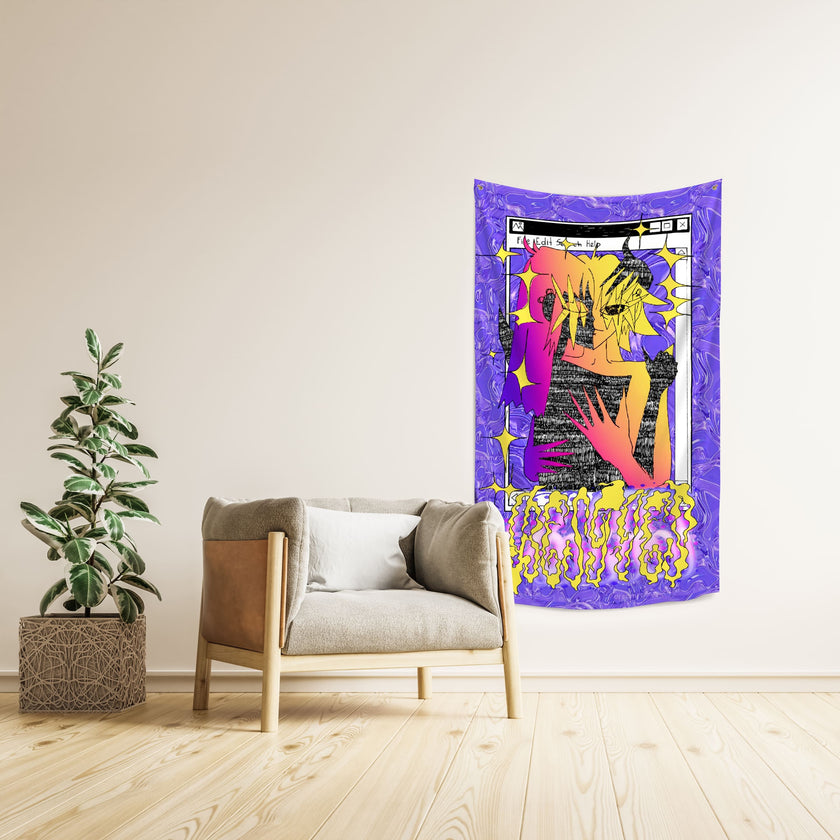 Sienos dekoracija gobelenas Flustas Jower „Besties