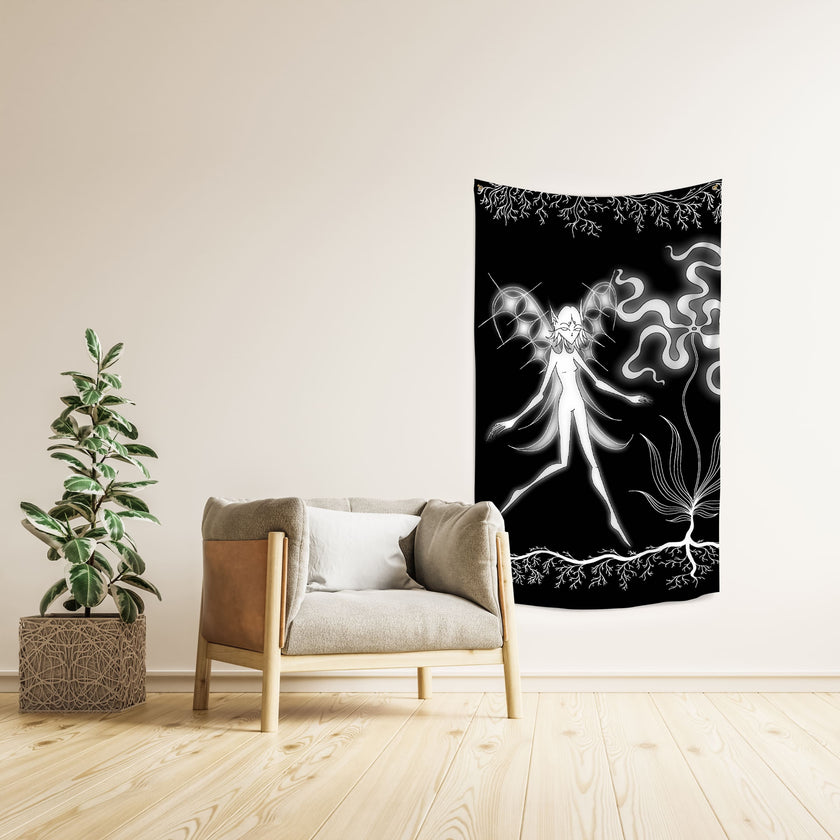 Sienos dekoracija gobelenas Flustas Jower „Fairy