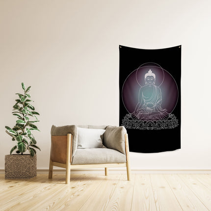 Sienos dekoracija gobelenas Flustas Jower „Buddha