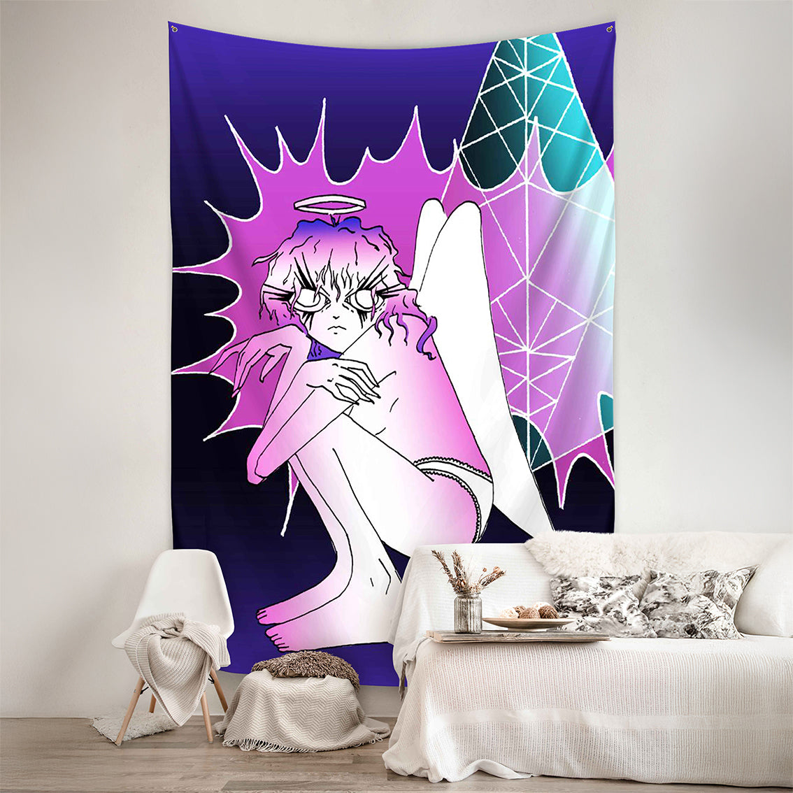 Sienos dekoracija gobelenas Flustas Jower „Angel