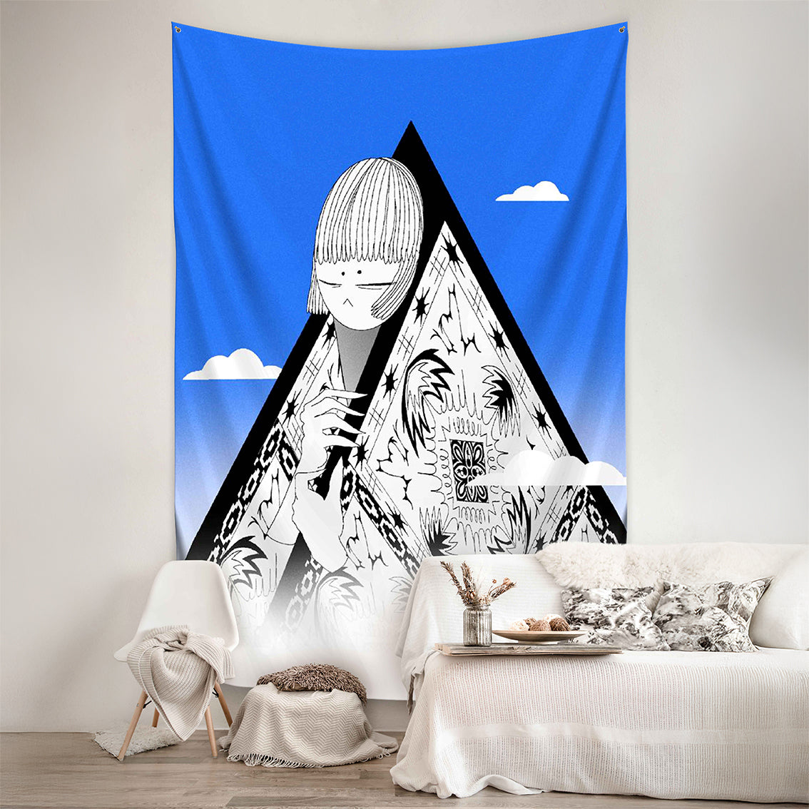 Sienos dekoracija gobelenas Flustas Jower „Mountain