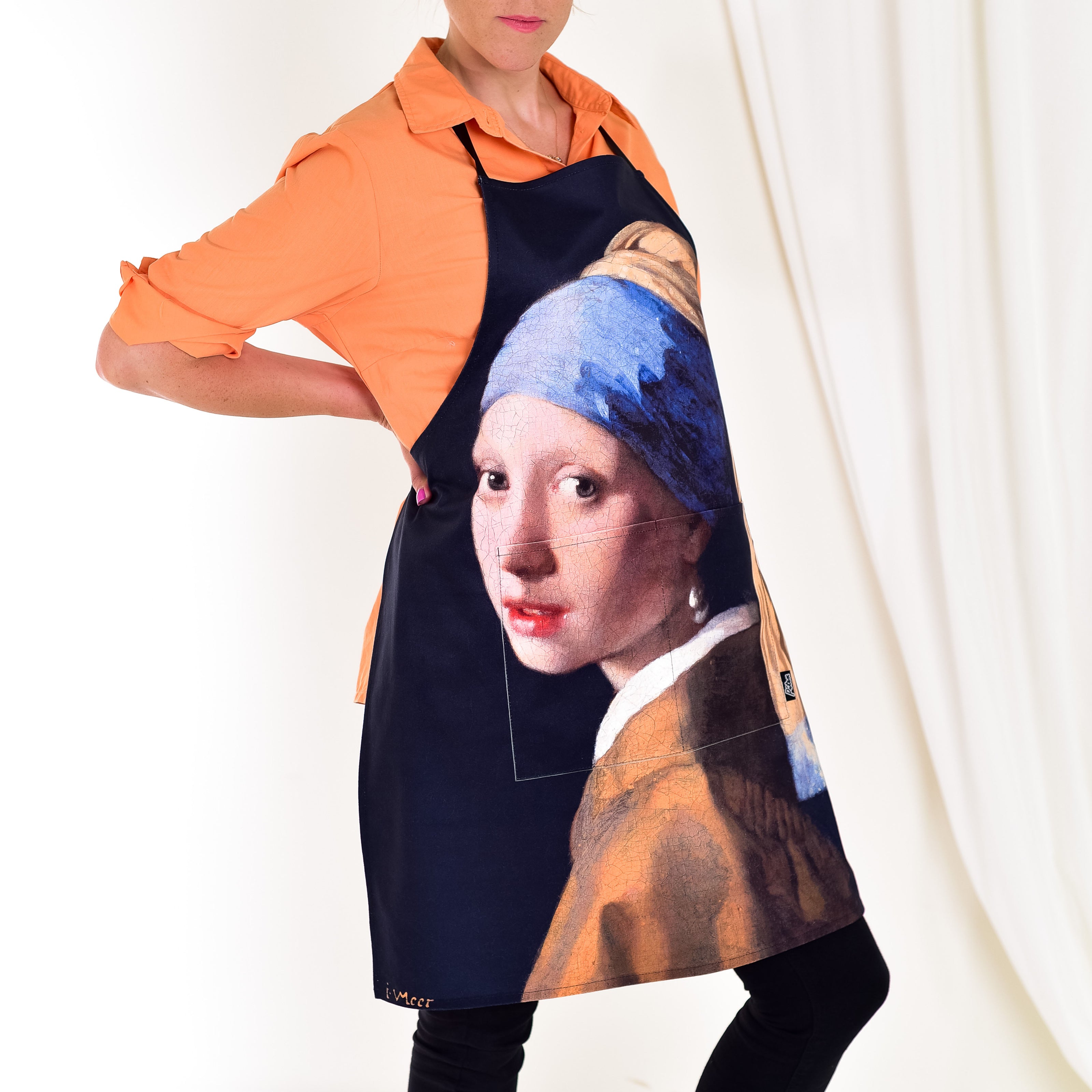 Prijuostė Johannes Vermeer „Girl with a Pearl Earring