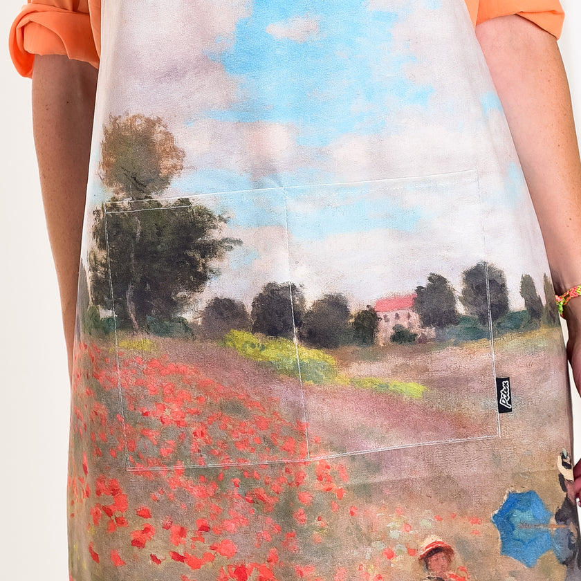 Prijuostė Claude Monet „Poppy field