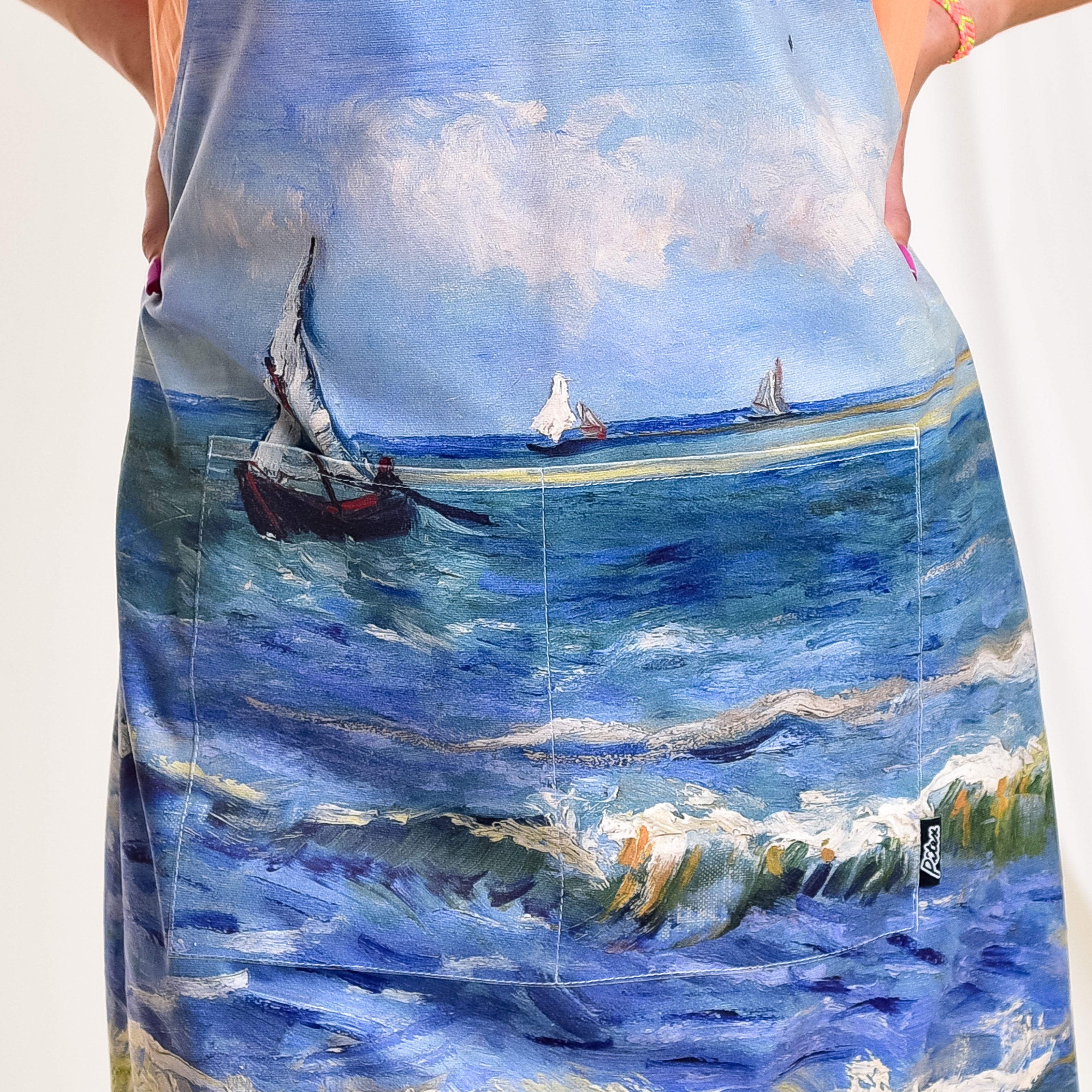 Prijuostė Vincent van Gogh „The Sea at Les Saintes-Maries-de-la-Mer