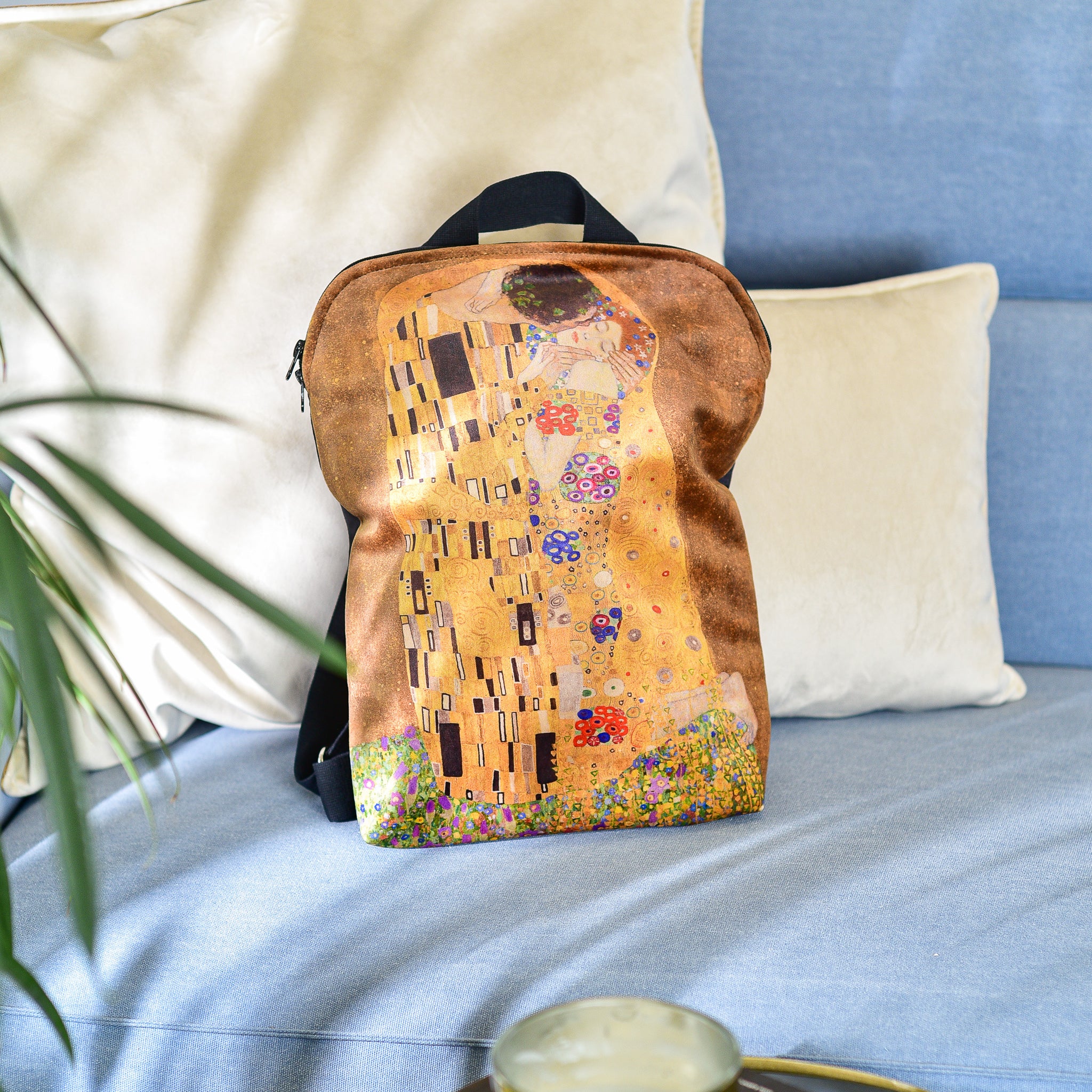 Kuprinė No. 1 Gustav Klimt „The Kiss