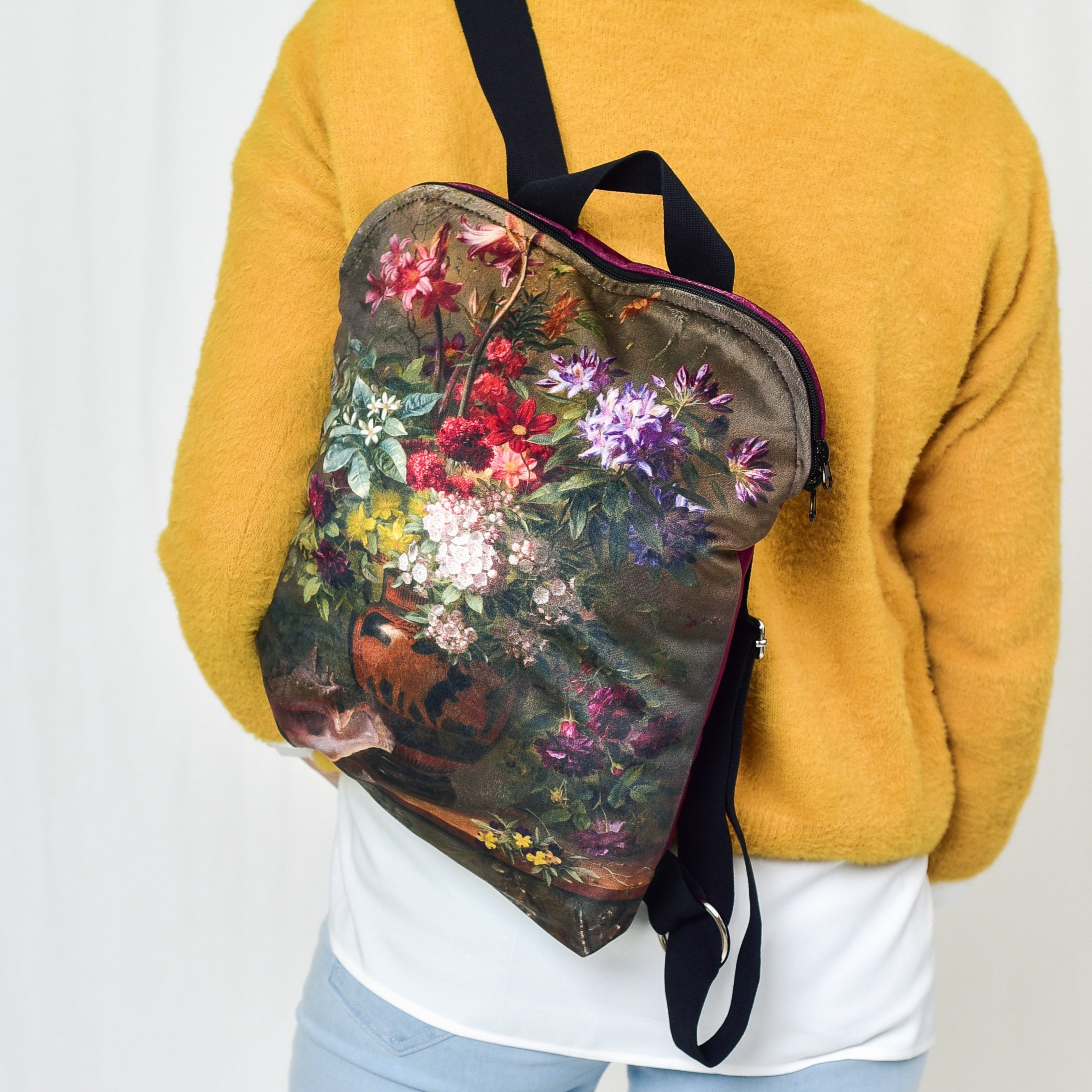 Kuprinė No. 1 Gregorius van Os „Still Life with Flowers in a Greek Vase