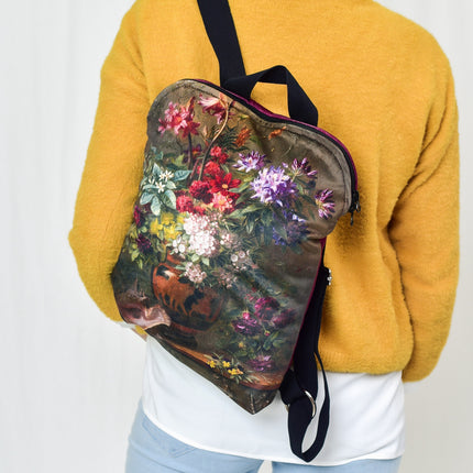 Kuprinė No. 1 Gregorius van Os „Still Life with Flowers in a Greek Vase