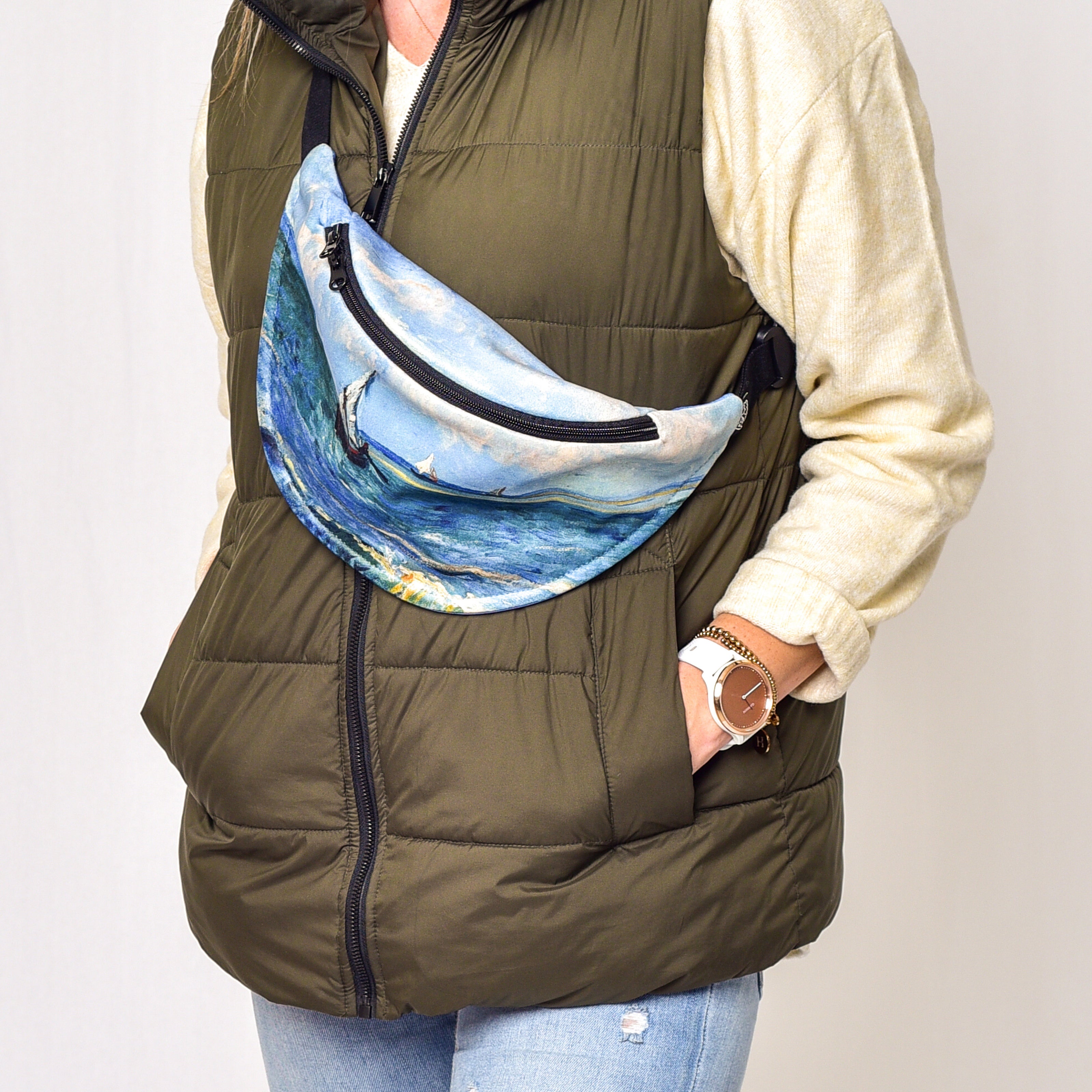 Juosmens rankinė Vincent van Gogh „The Sea at Les Saintes-Maries-de-la-Mer