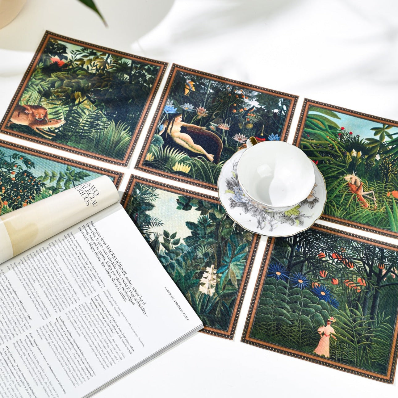 Stalo padėkliukai „Henri Rousseau