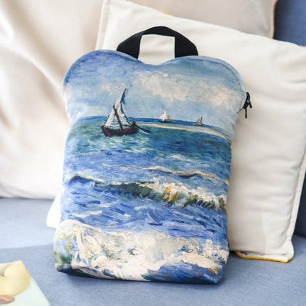 Kuprinė No. 1 Vincent van Gogh „The Sea at Les Saintes-Maries-de-la-Mer