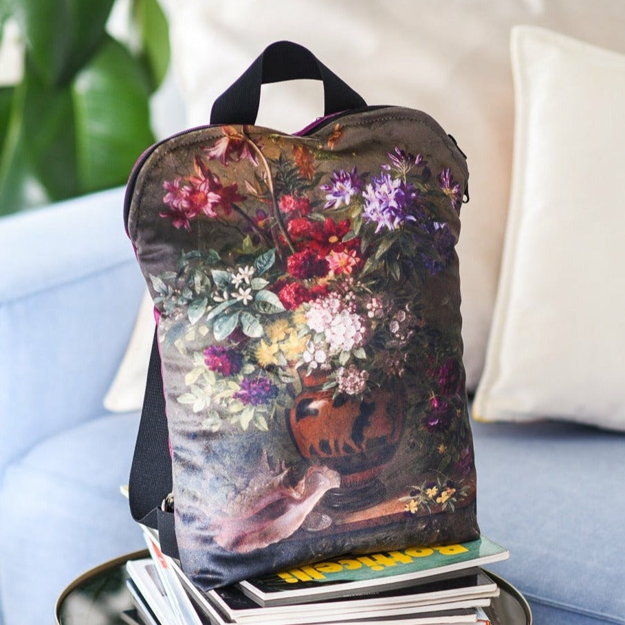 Kuprinė No. 1 Gregorius van Os „Still Life with Flowers in a Greek Vase