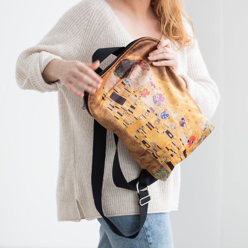 Kuprinė No. 1 Gustav Klimt „The Kiss