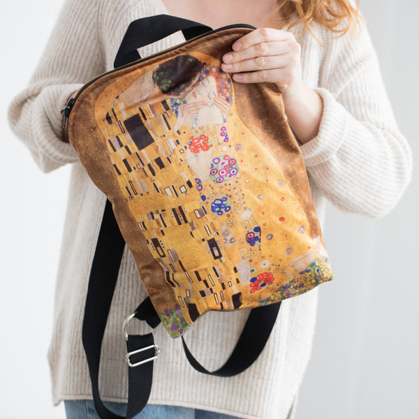 Backpack Gustav Klimt "The Kiss"