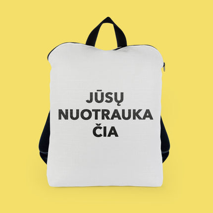 Kuprinė No. 1 su jūsų nuotrauka