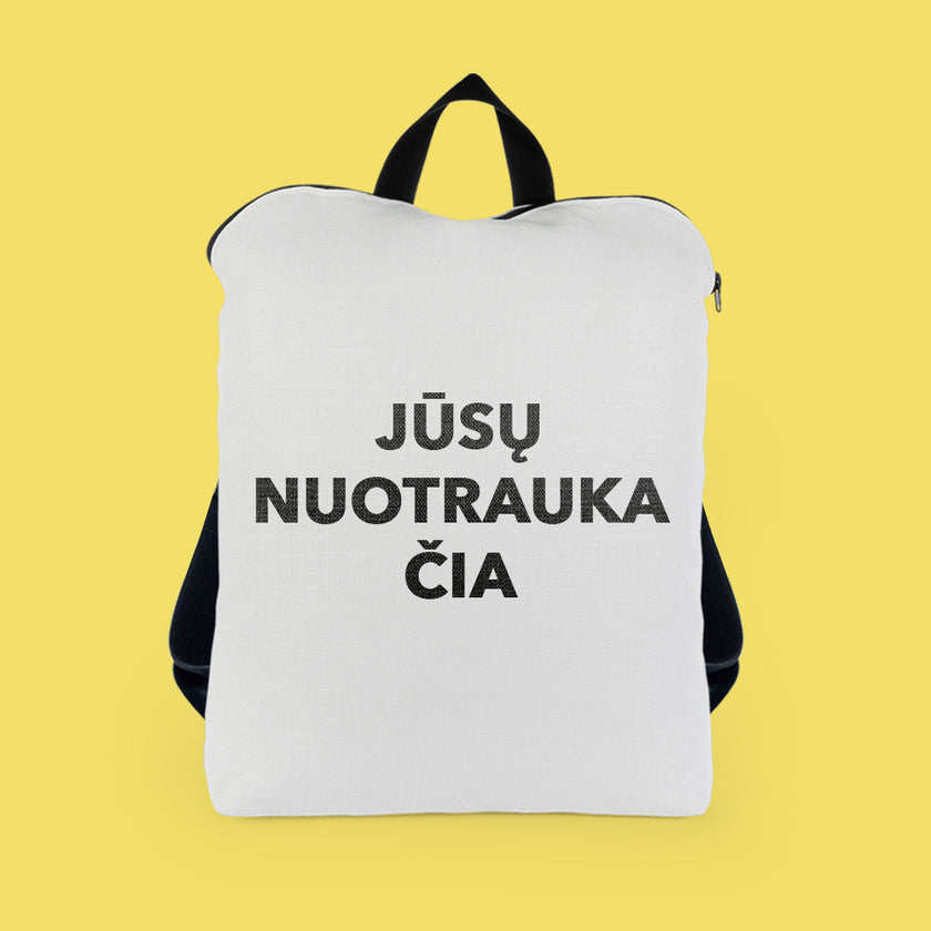 Kuprinė No. 1 su jūsų nuotrauka