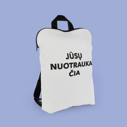 Kuprinė No. 1 su jūsų nuotrauka