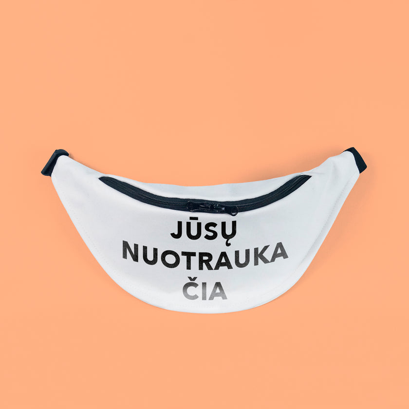 Juosmens rankinė su jūsų nuotrauka