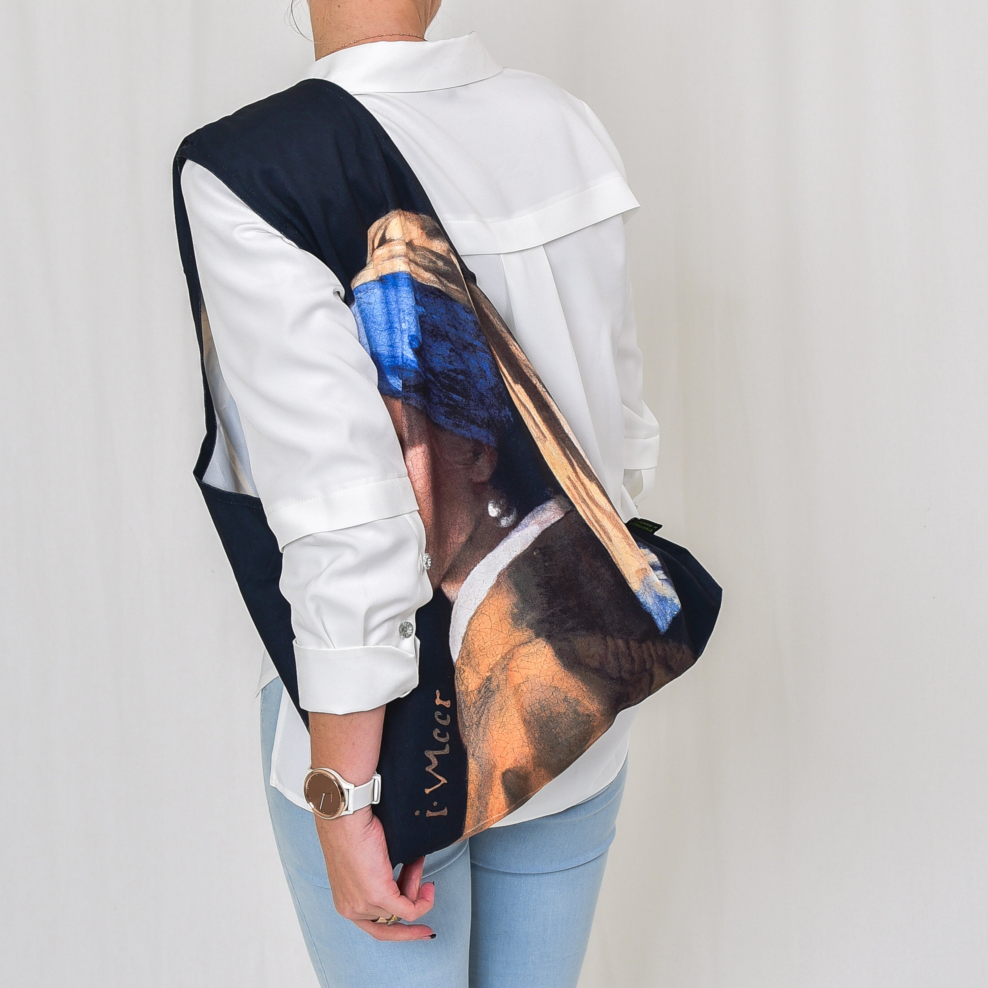 Gegužinis krepšys Johannes Vermeer „Girl with a Pearl Earring