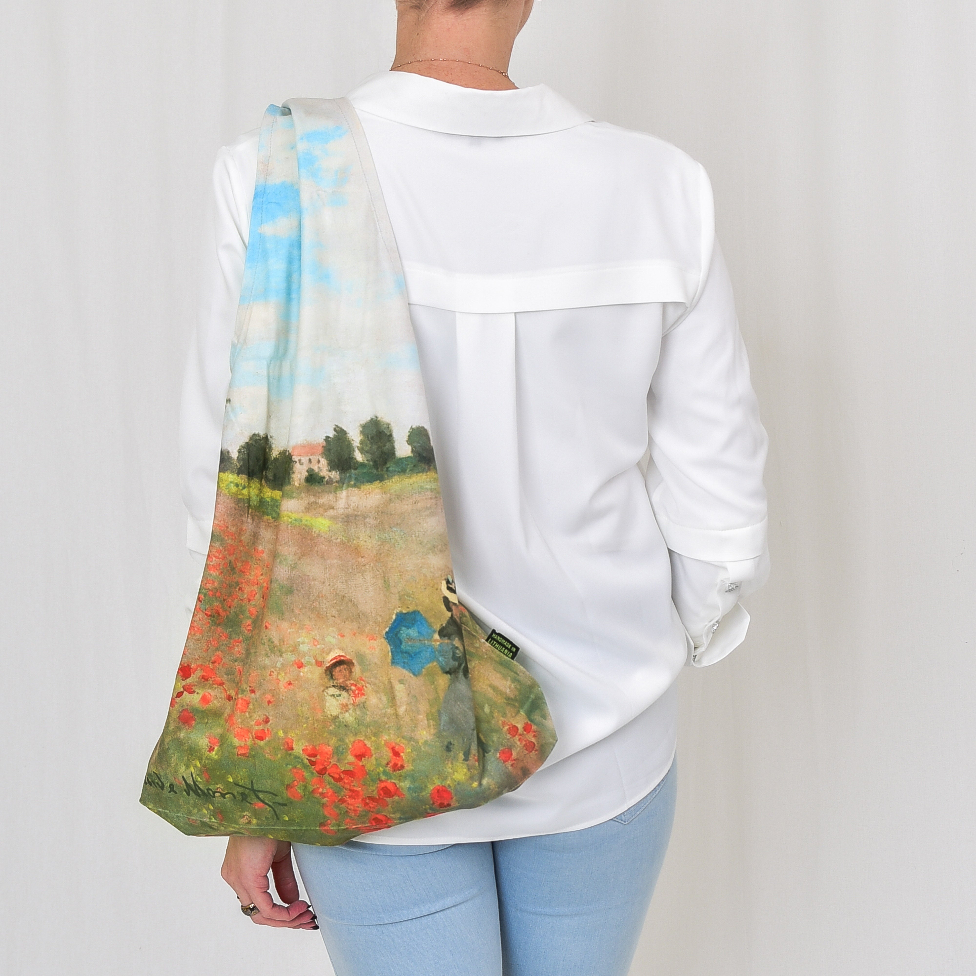 Gegužinis krepšys Claude Monet "Poppy Field"