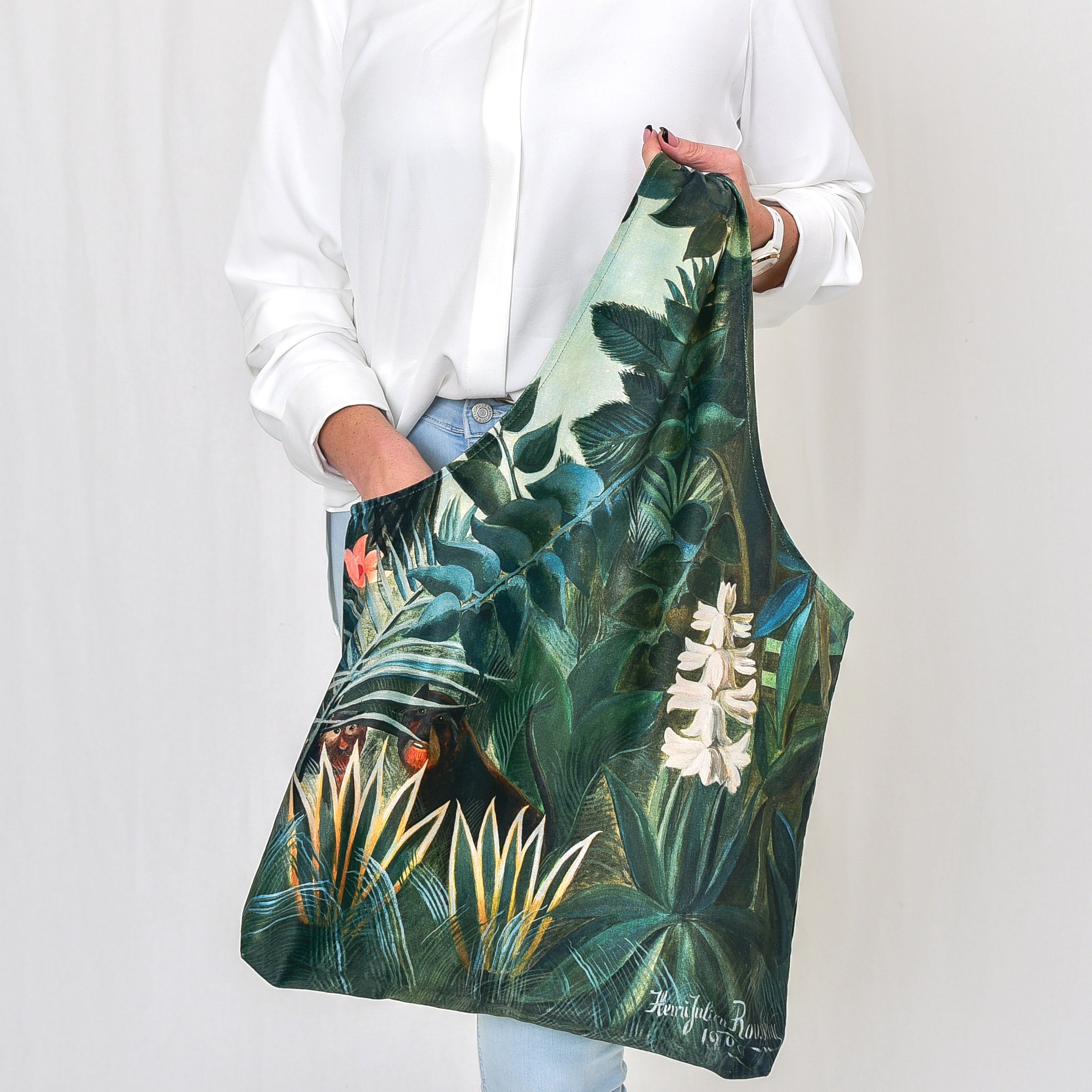 Gegužinis krepšys Henri Rousseau „The Equatorial Jungle