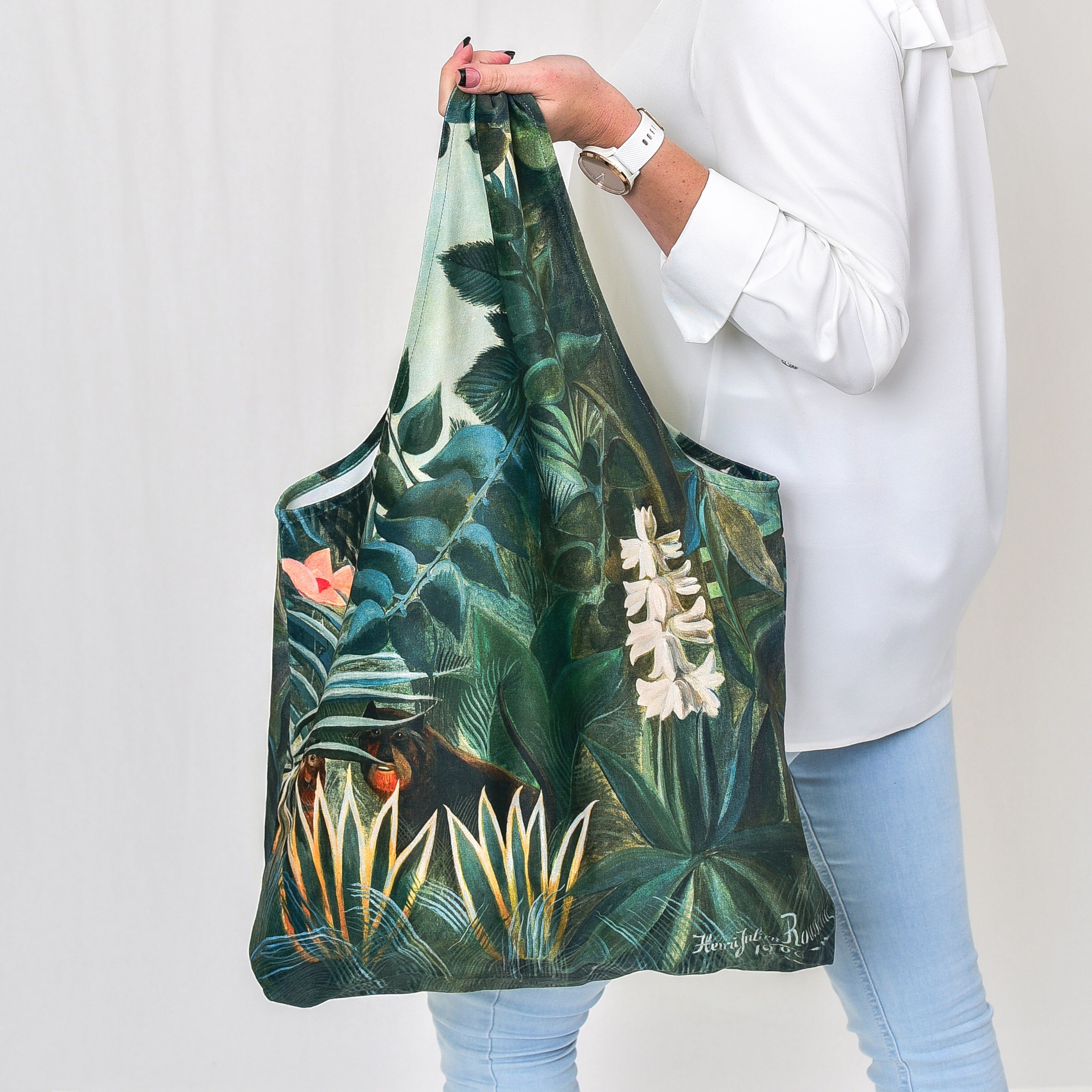 Gegužinis krepšys Henri Rousseau „The Equatorial Jungle