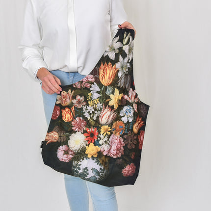 Gegužinis krepšys Ambrosius Bosschaert „Still Life Of Flowers In A Wan-Li Vase