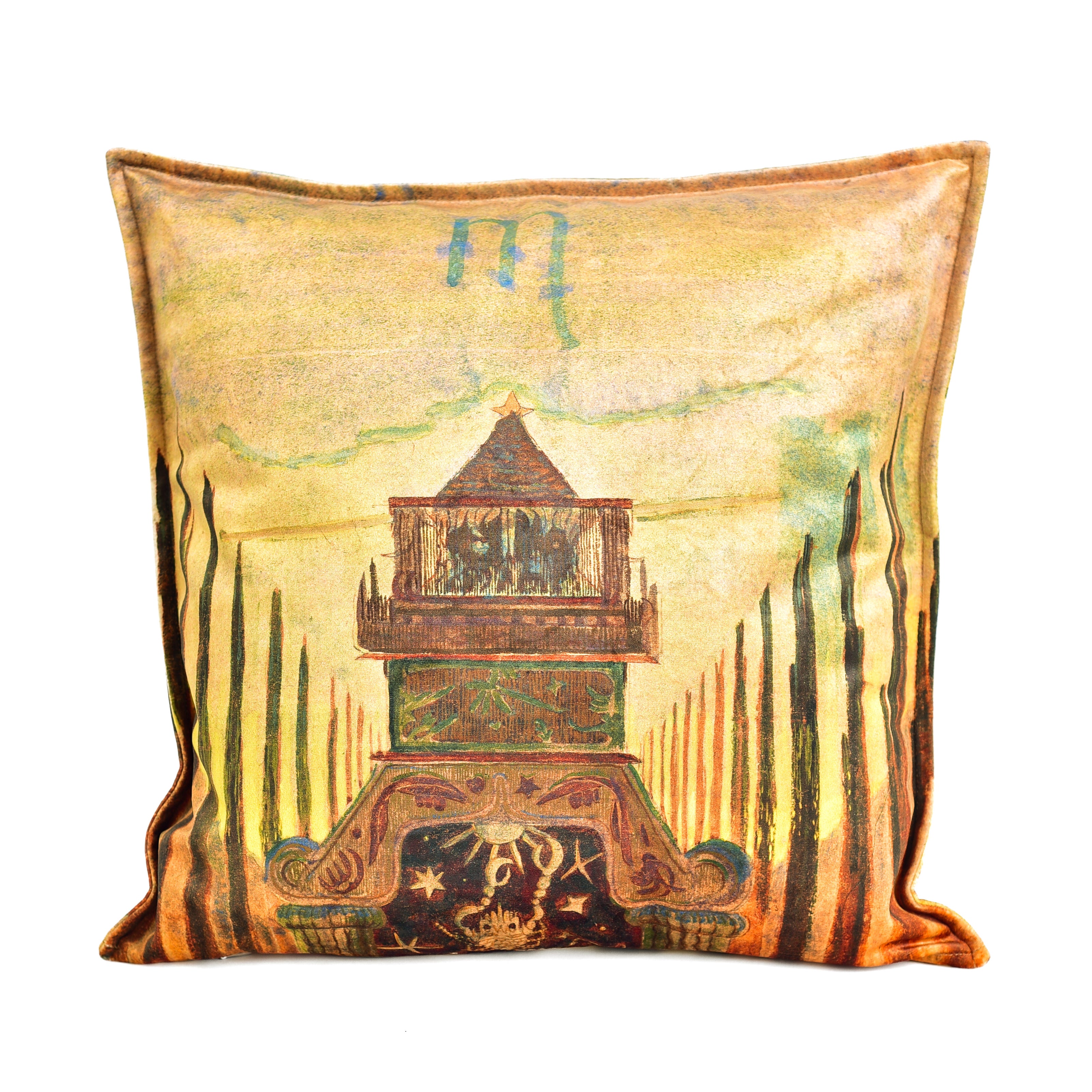 Decorative cushion MK Čiurlionis