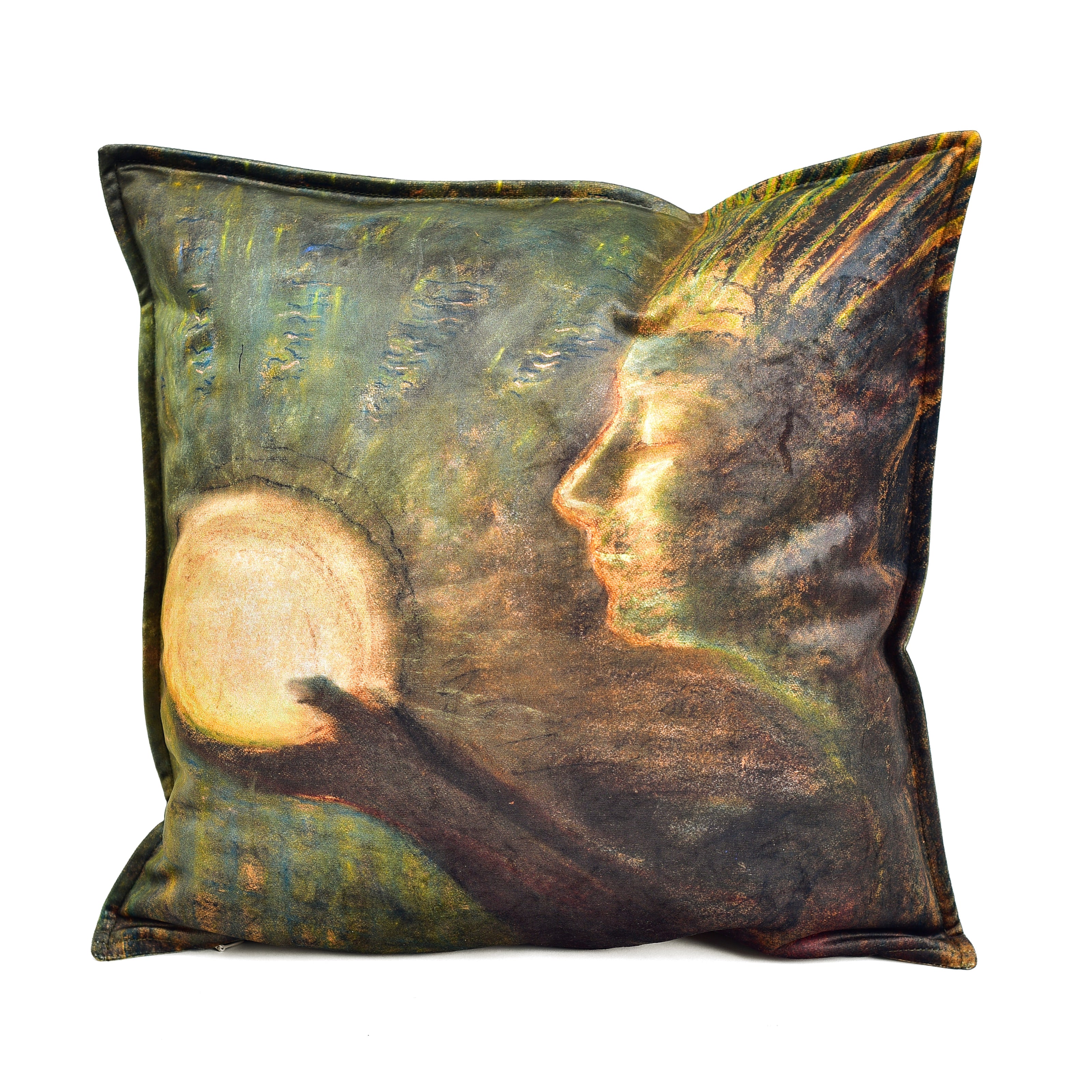 Dekoratyvinė pagalvėlė M. K. Čiurlionis „Bičiulystė