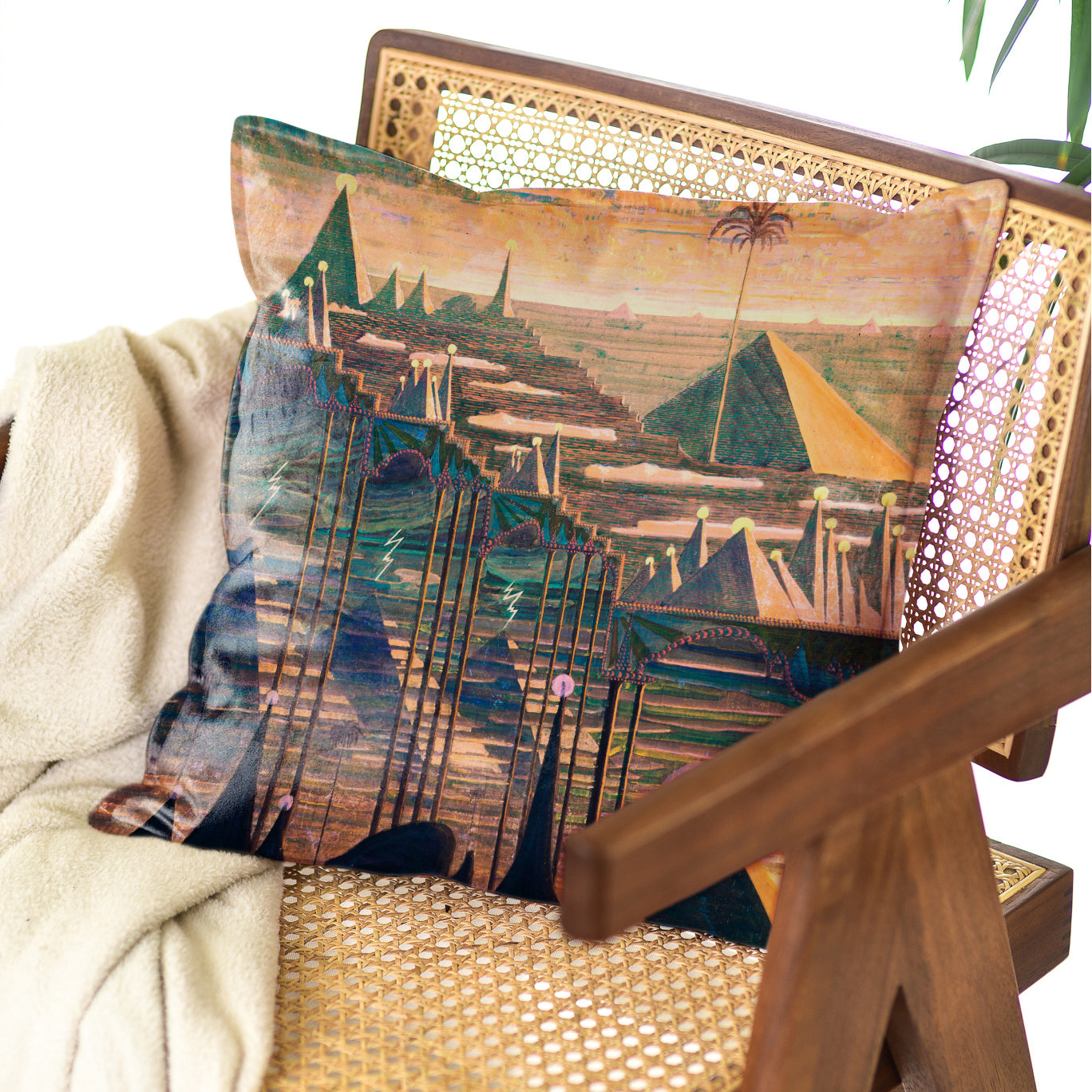 Dekoratyvinė pagalvėlė M. K. Čiurlionis „Allegro