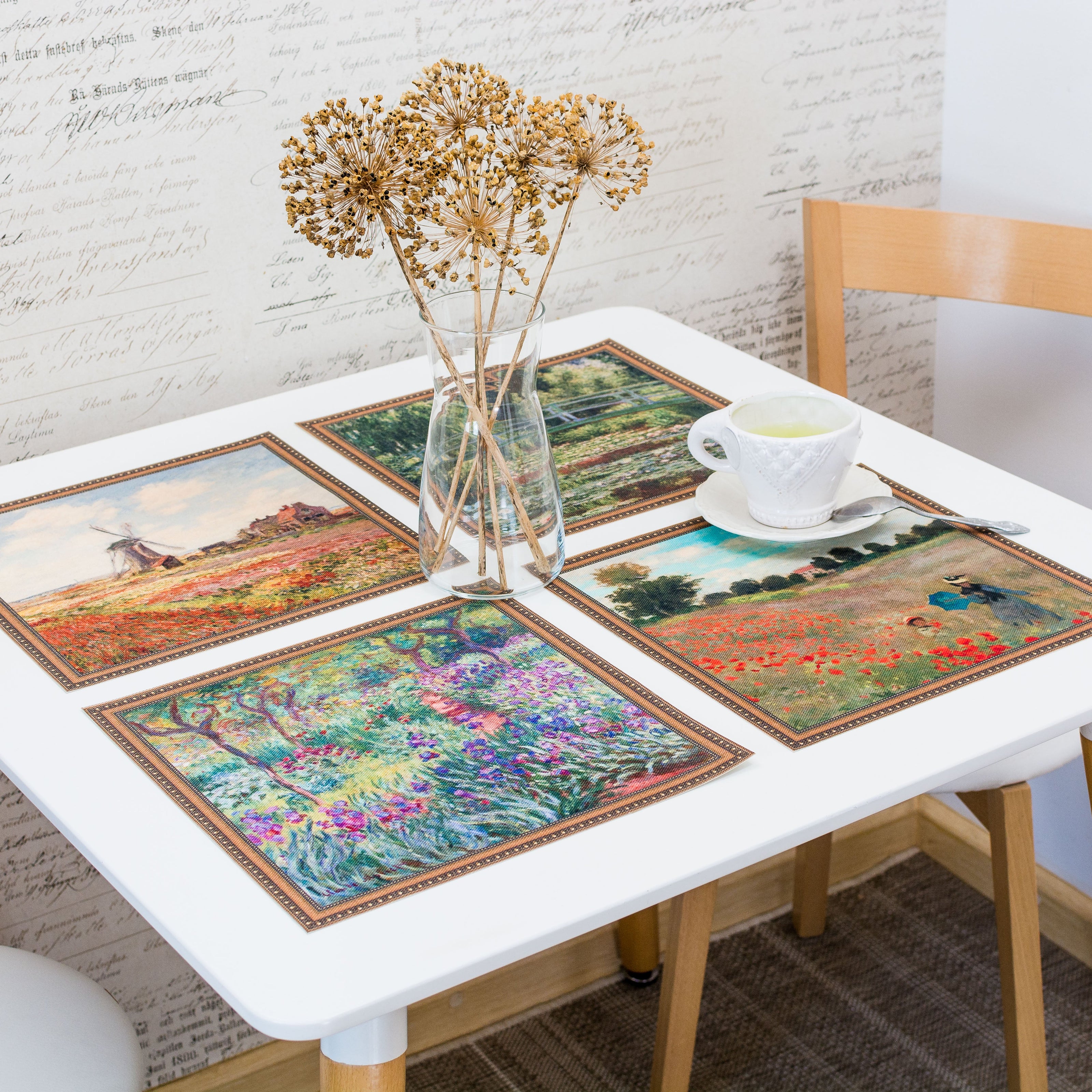 Stalo padėkliukai „Claude Monet