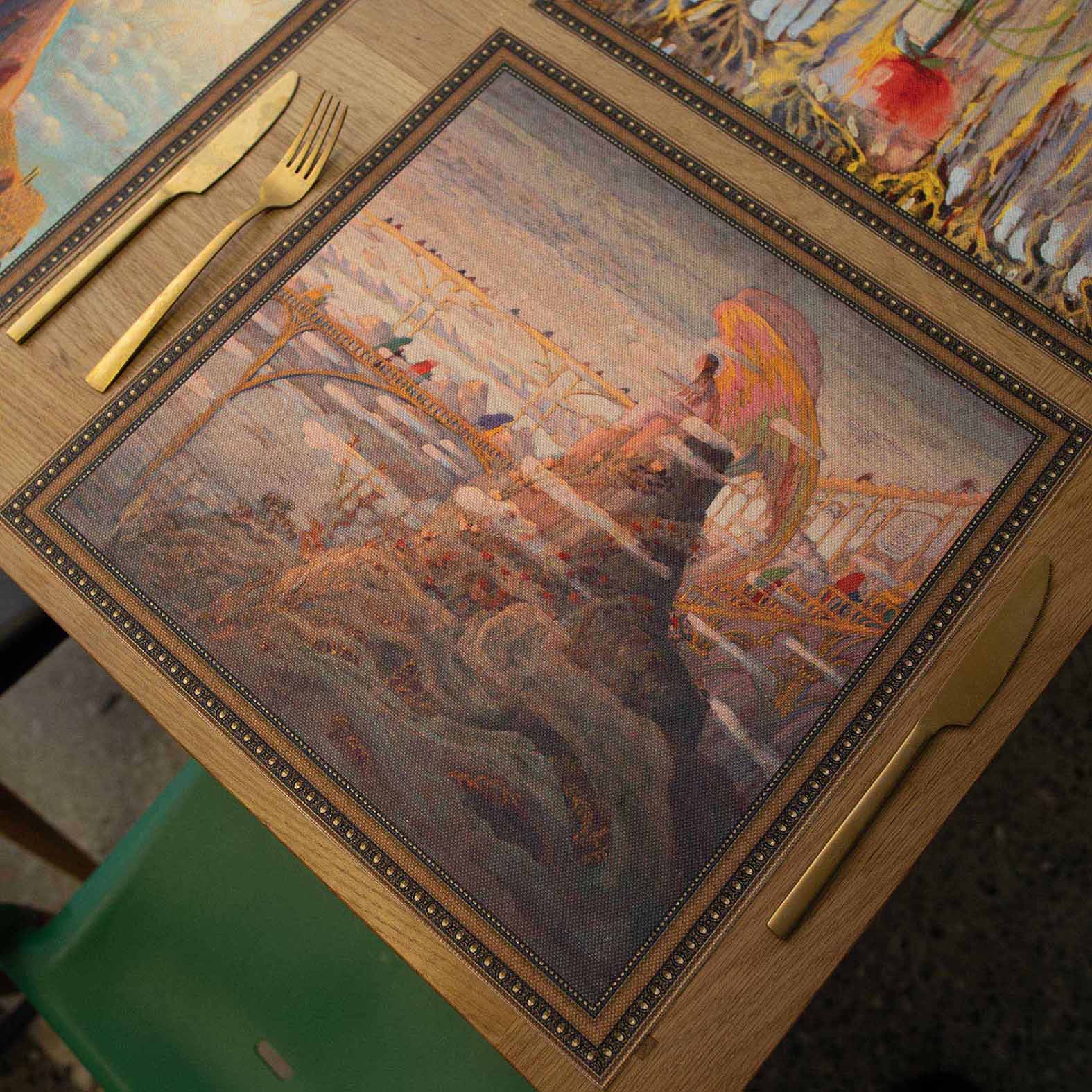 Stalo padėkliukai „M. K. Čiurlionis No. 1