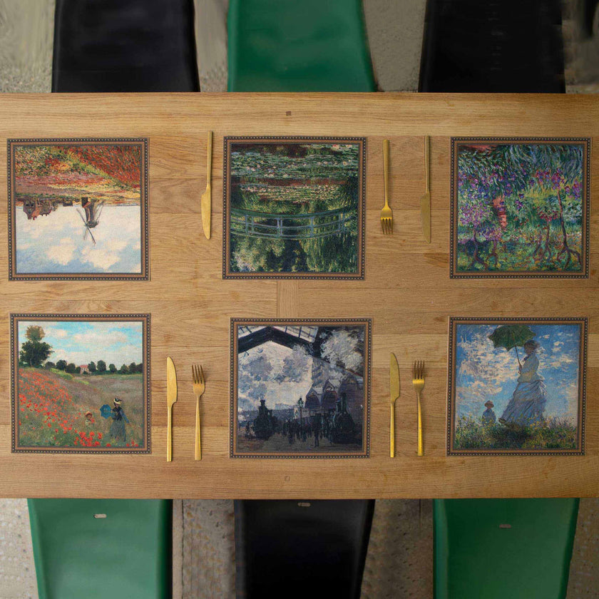 Stalo padėkliukai „Claude Monet