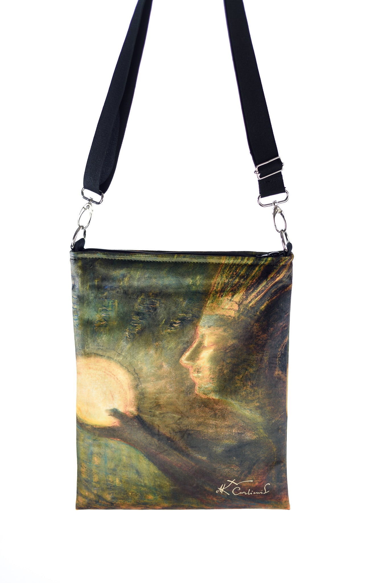 Rankinė per petį M. K. Čiurlionis „Bičiulystė