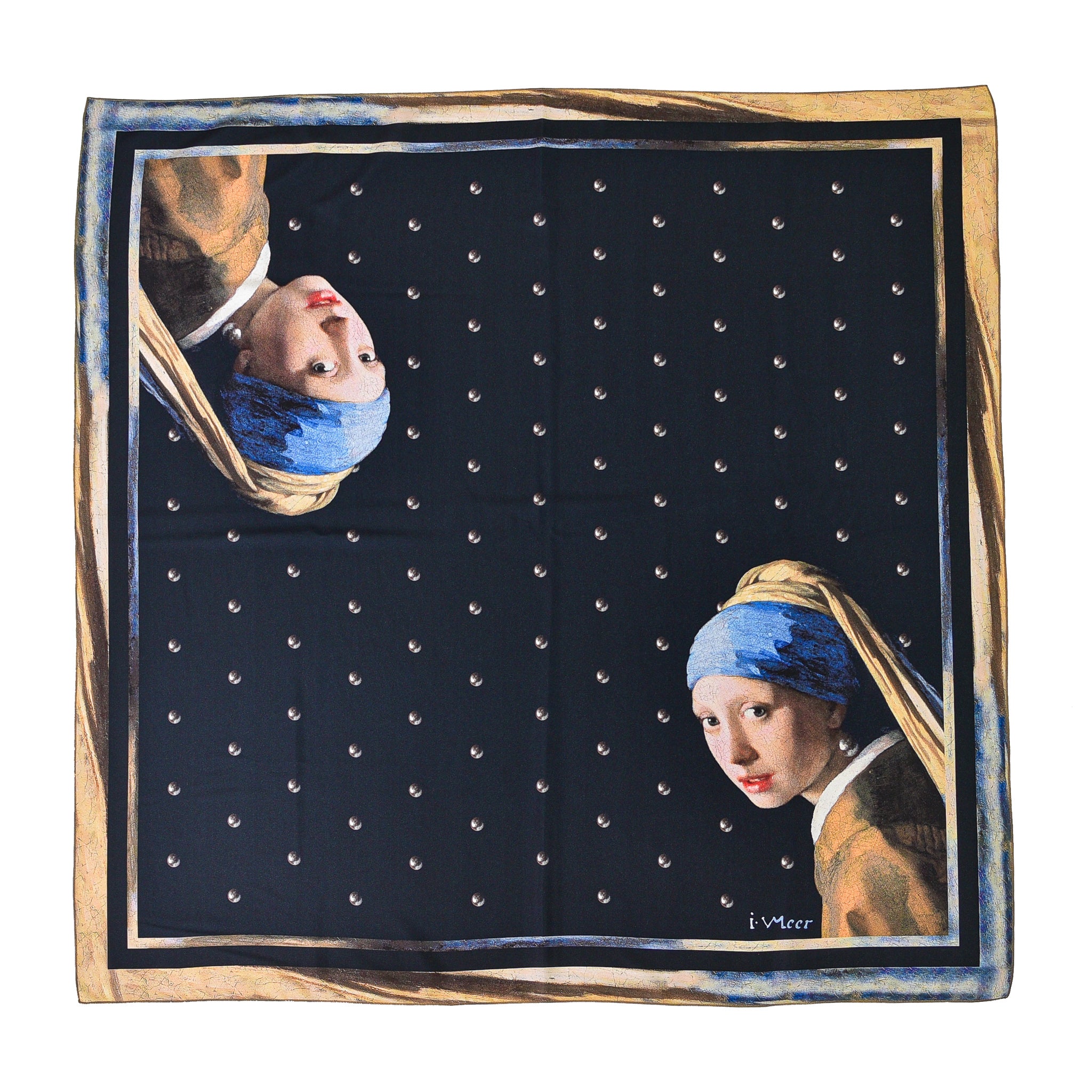 Skarelė Johannes Vermeer "Girl with a Pearl earring"