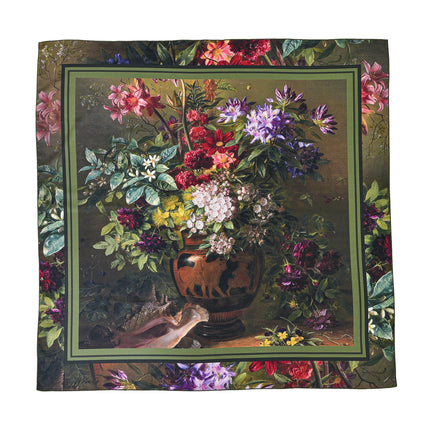 Skarelė Gregorius van Os „Still Life with flowers in a Greek vase