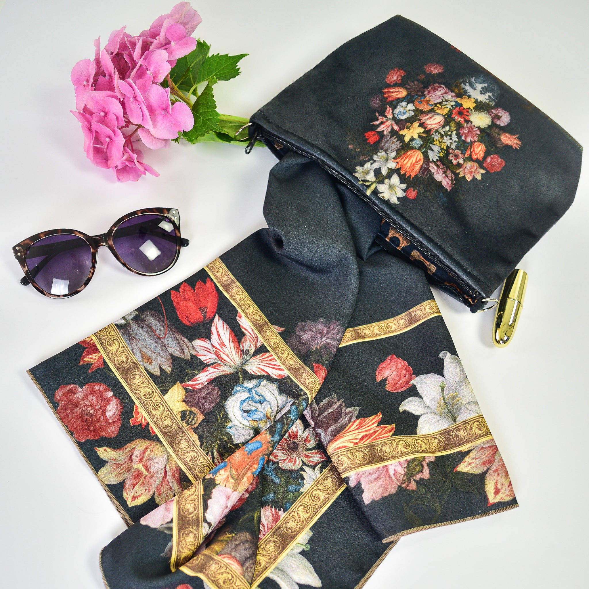 Skarelė Ambrosius Bosschaert „Still Life with Flowers