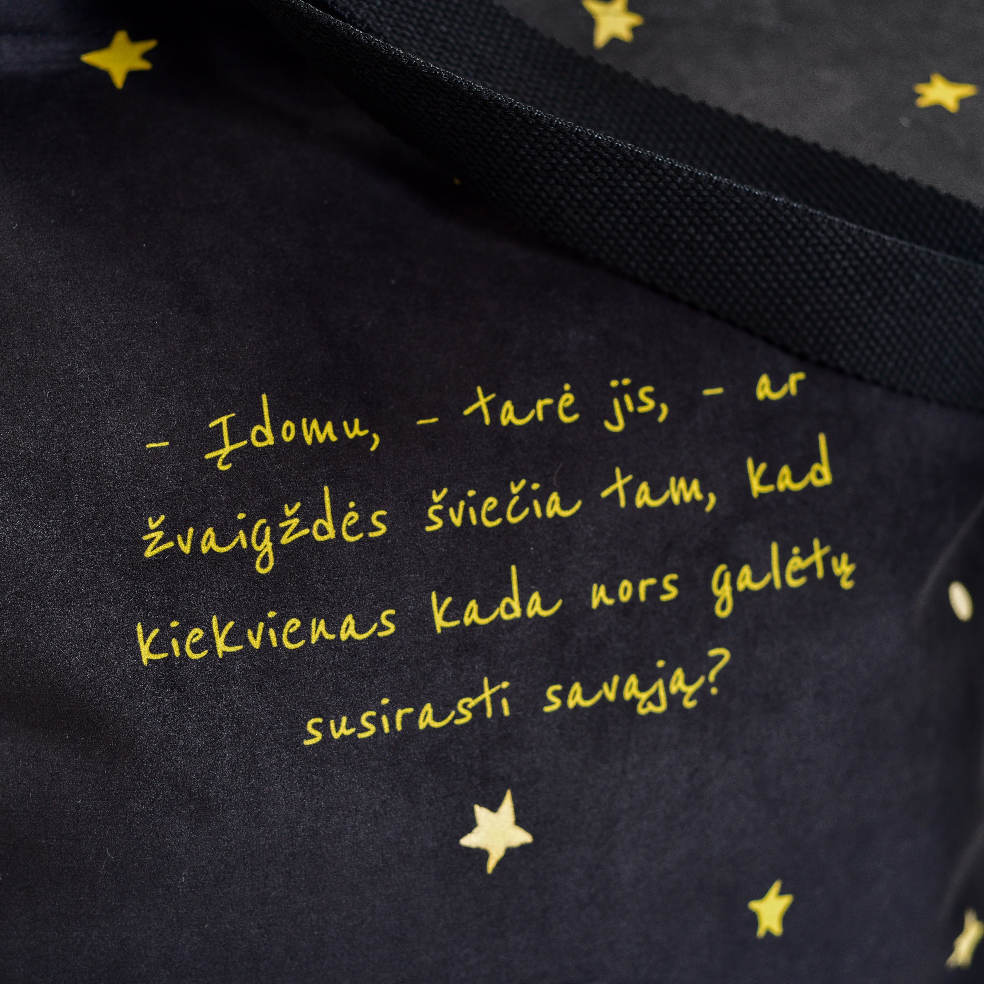 Pirkinių krepšys Antoine de Saint-Exupéry Mažasis princas „Lapė