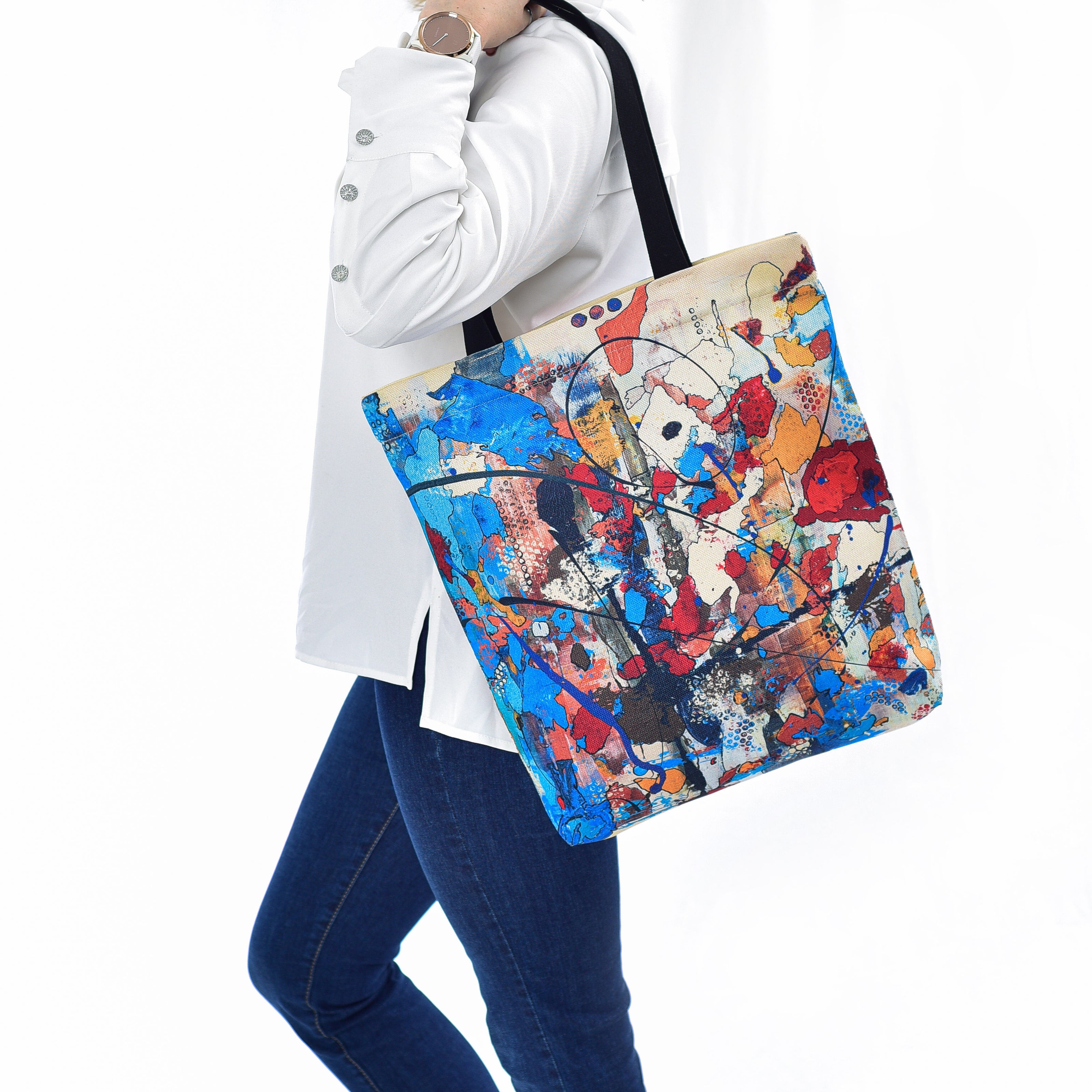 Pirkinių krepšys NeriusART „Unexpected points