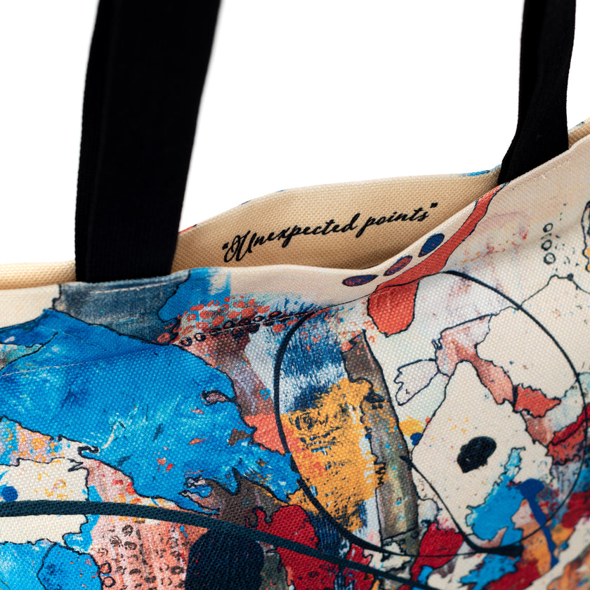 Pirkinių krepšys NeriusART „Unexpected points