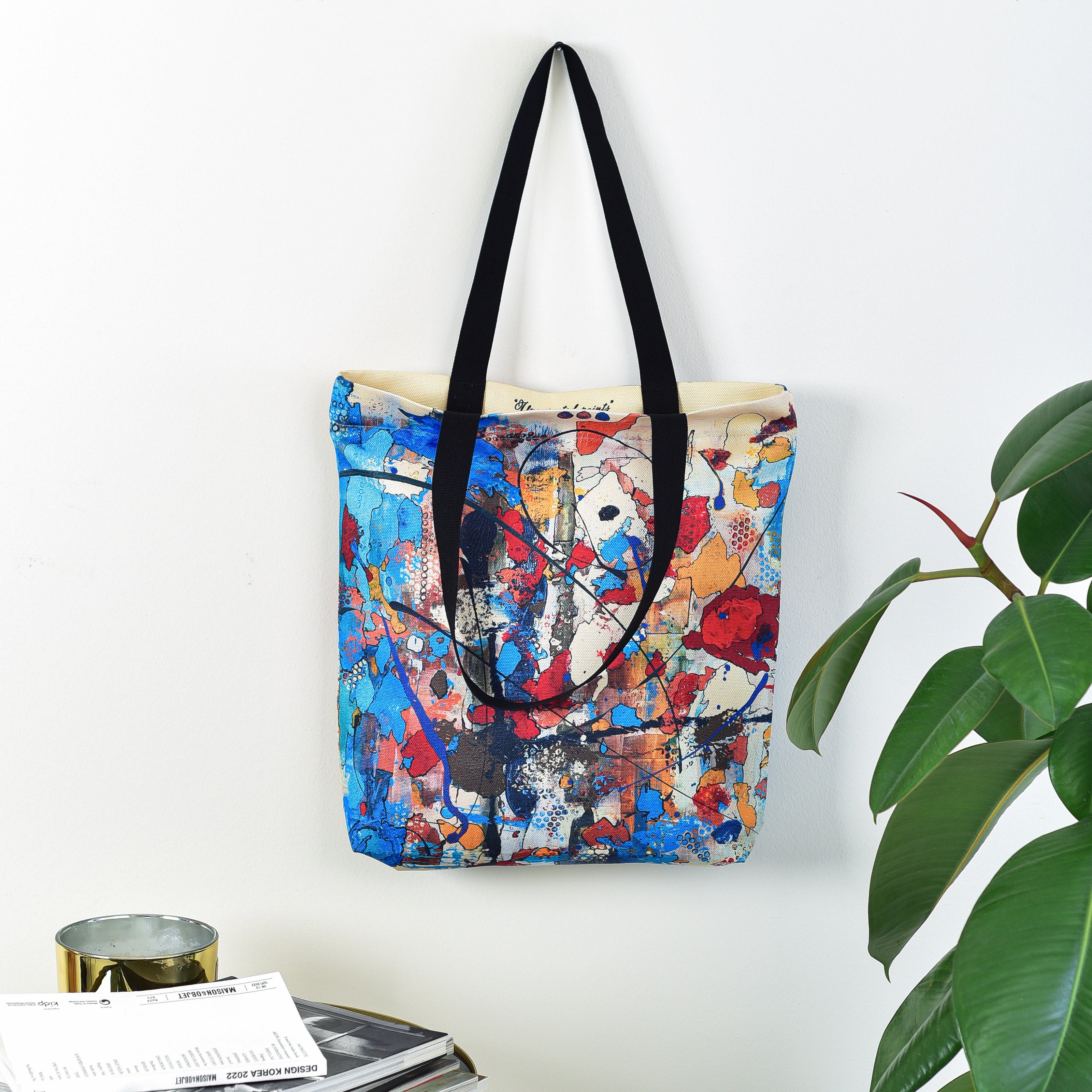 Pirkinių krepšys NeriusART „Unexpected points