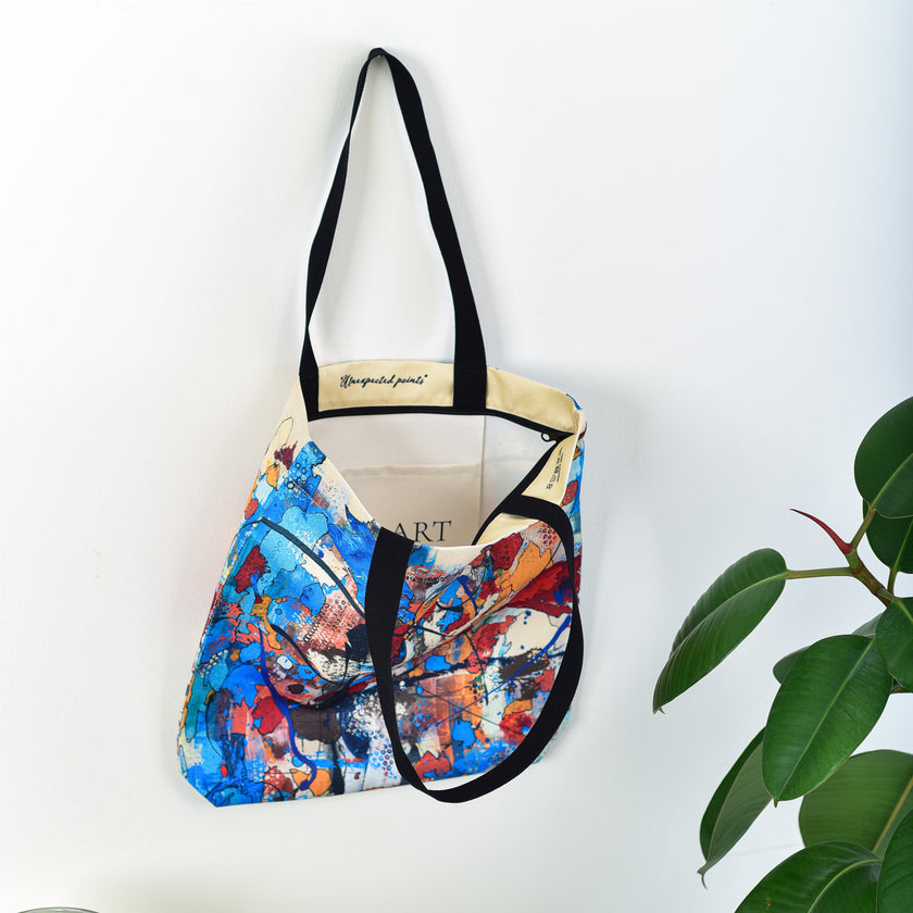 Pirkinių krepšys NeriusART „Unexpected points