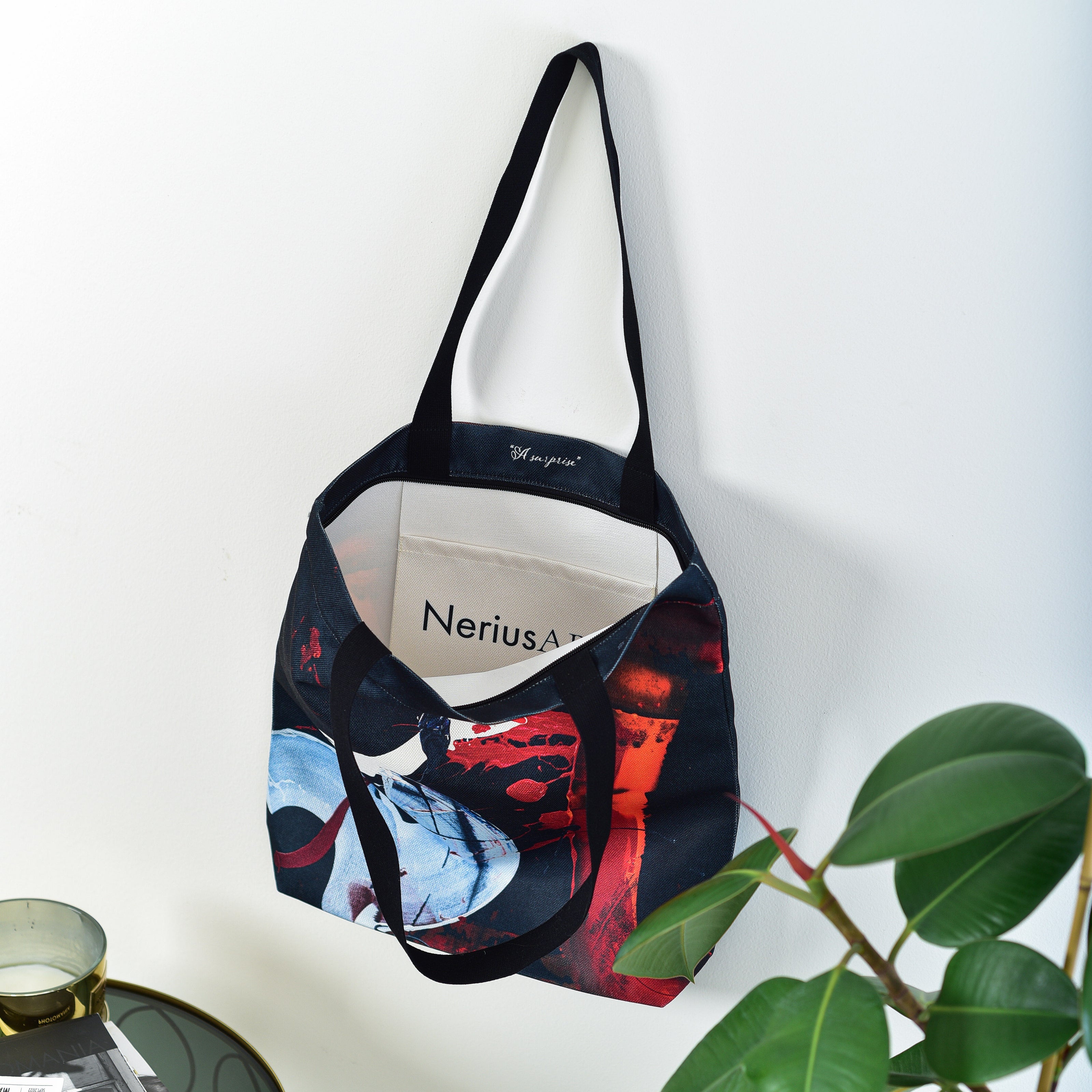 Pirkinių krepšys NeriusART „A Surprise