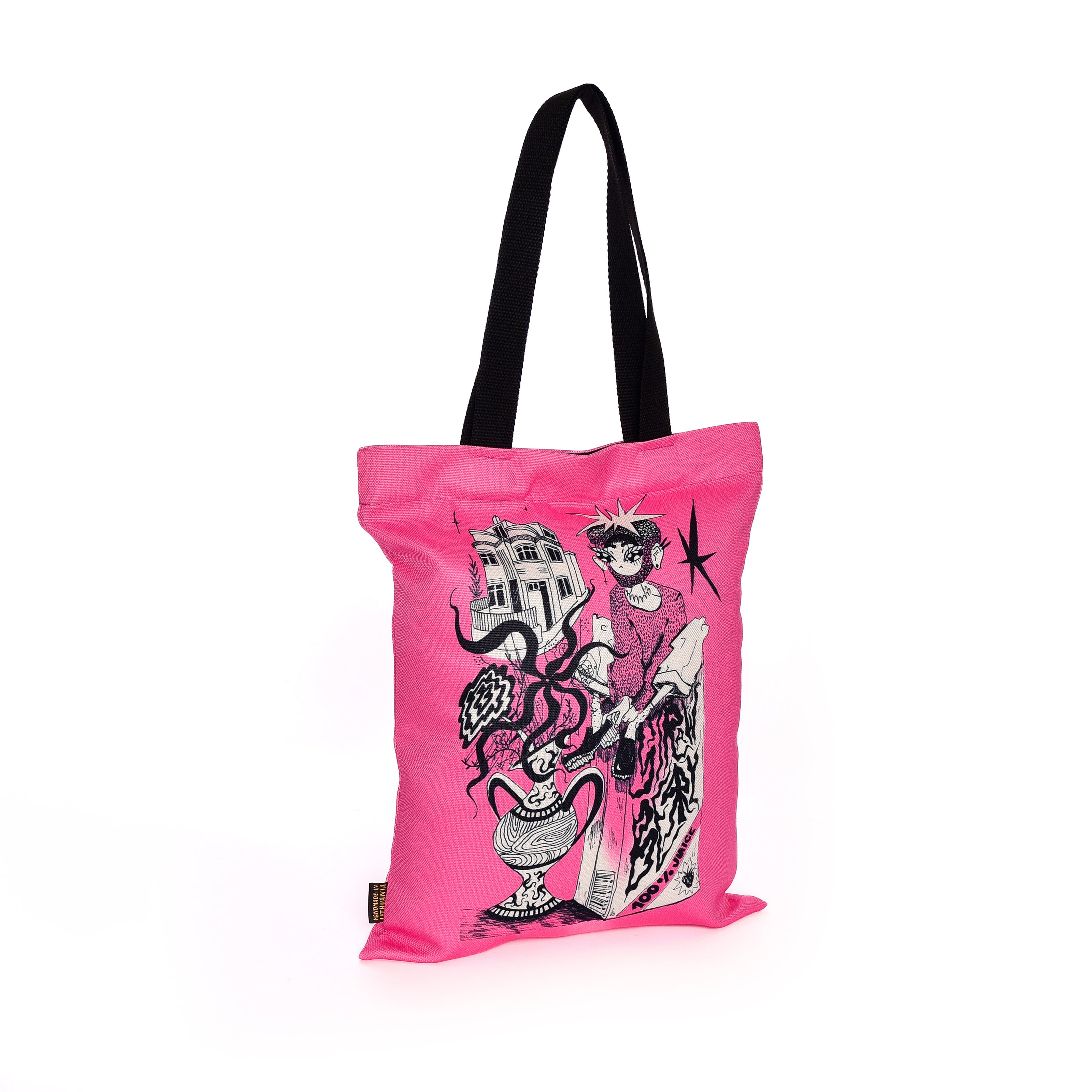 Pirkinių krepšys Flustas Jower „Strawberry