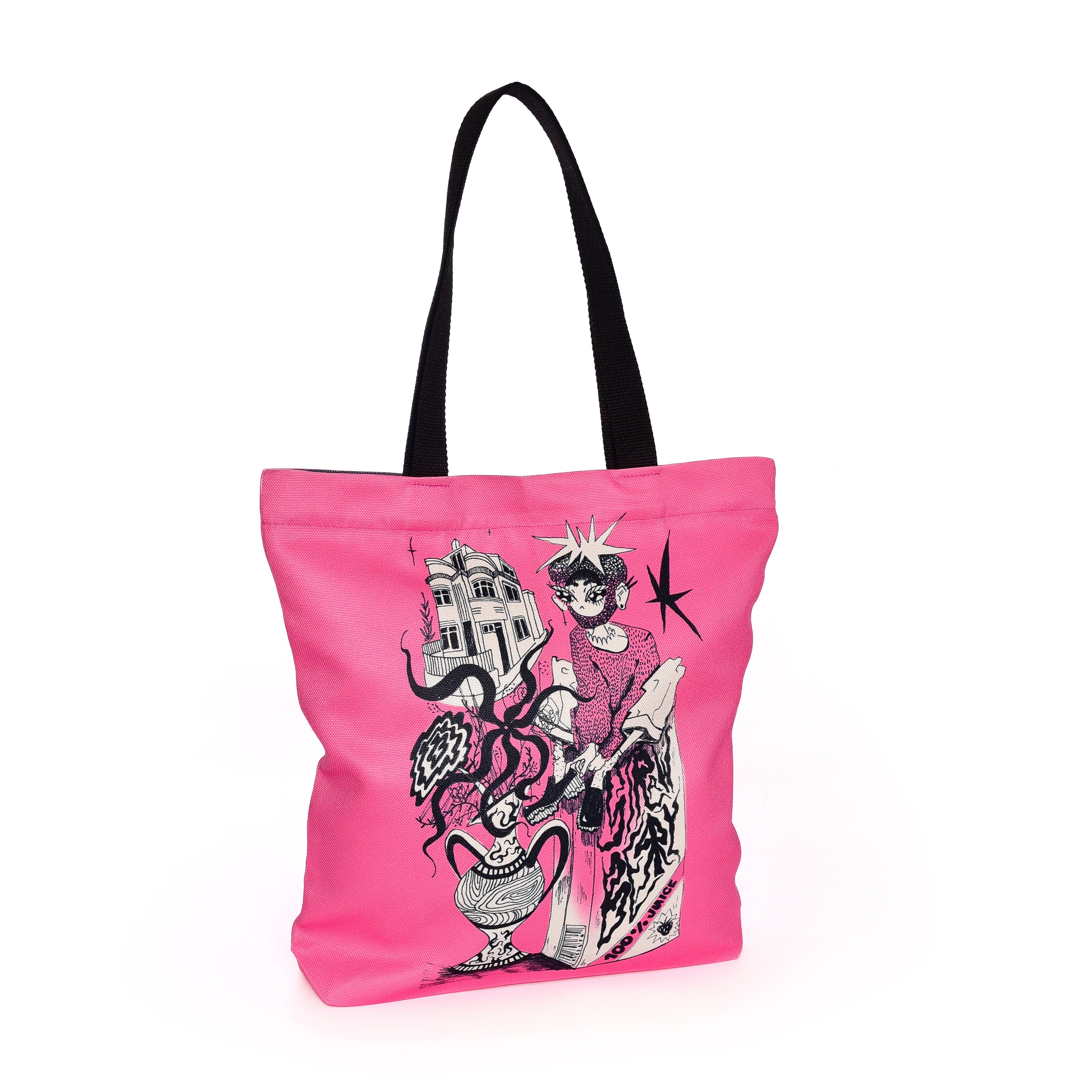 Pirkinių krepšys Flustas Jower „Strawberry