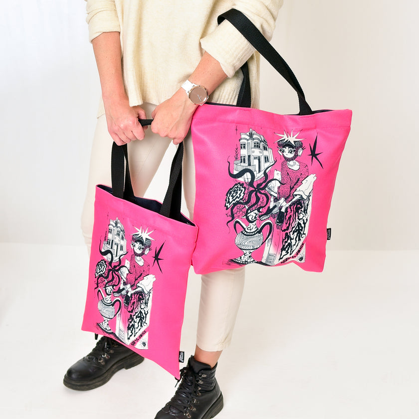 Pirkinių krepšys Flustas Jower „Strawberry