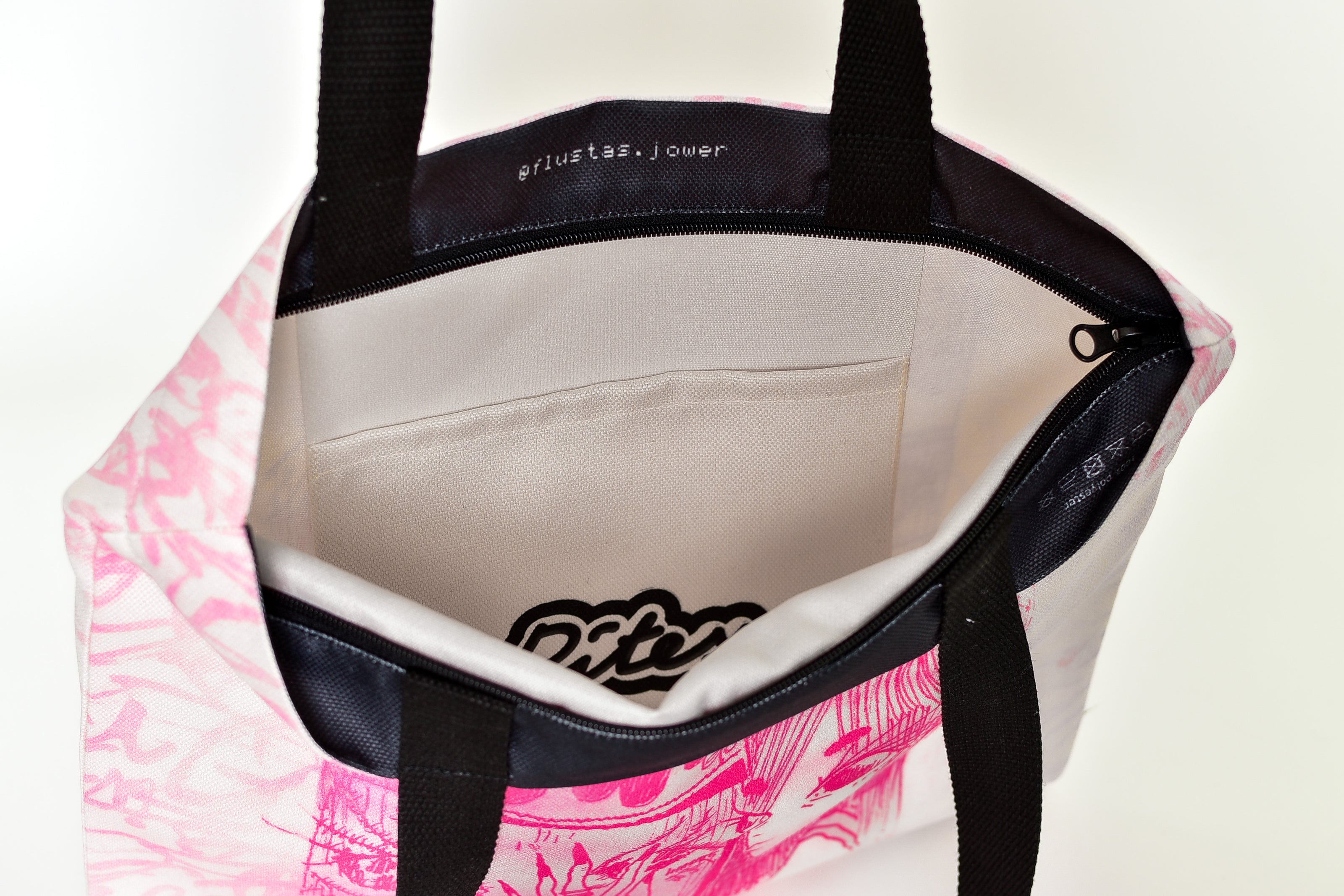 Pirkinių krepšys Flustas Jower „Strawberry