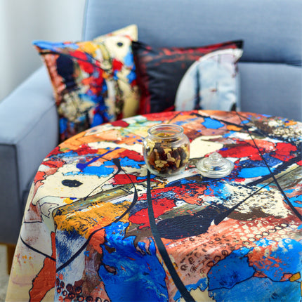 Staltiesė iš perdirbto audinio NeriusART „Unexpected Points