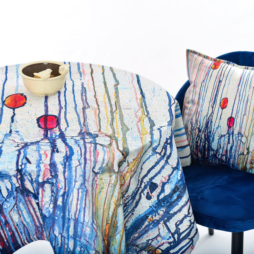 Staltiesė iš perdirbto audinio NeriusART „Choose a Blossom