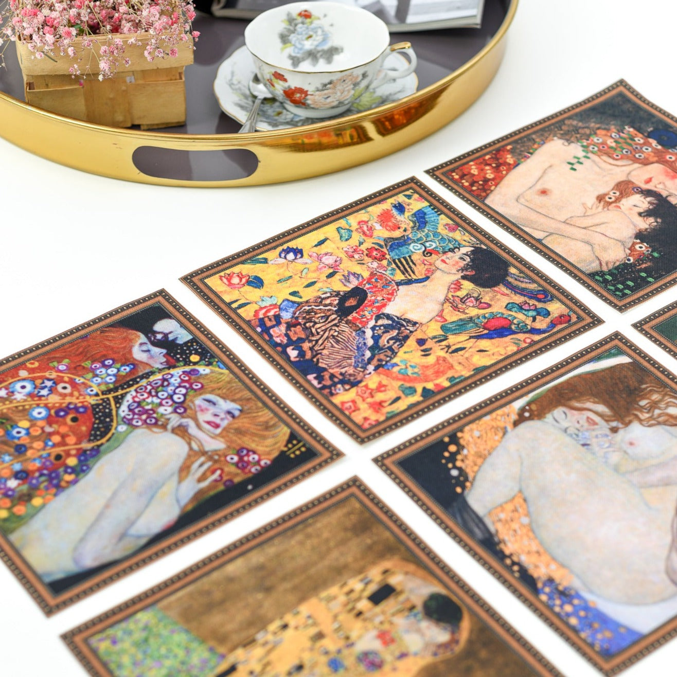 Stalo padėkliukai „Gustav Klimt