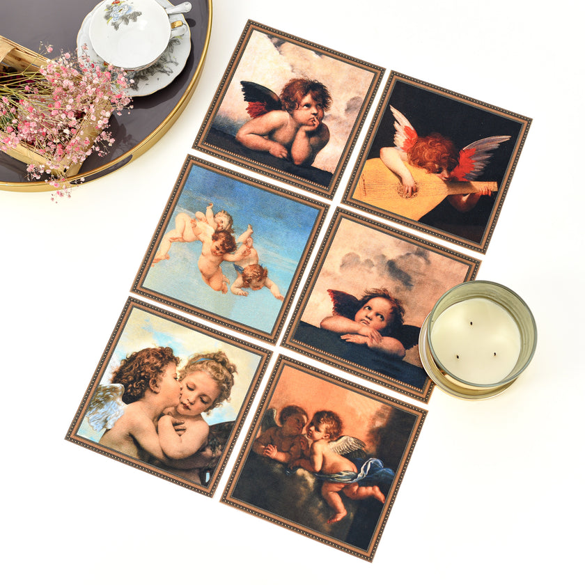 Stalo padėkliukai „Renesanso angelai